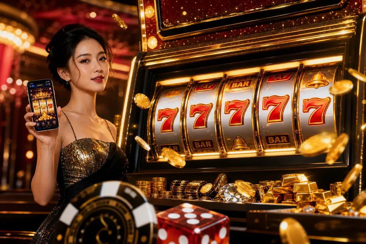 555mmk စလော့ဂိမ်း Jackpot Mega Win